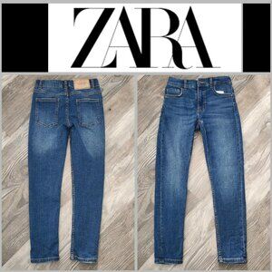 NWOT Zara Medium Dark Wash Skinny Fit Comfy Jeans Boys Size 9
